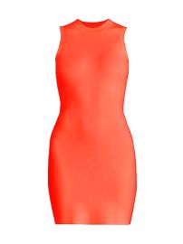 Shop Victoria Beckham VB Body Sleeveless Fitted Minidress at Saks Fifth Avenue