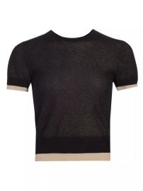 Shop Vince Double Layer T-Shirt at Saks Fifth Avenue