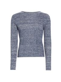 Shop Vince Marl Cotton Sweater at Saks Fifth Avenue