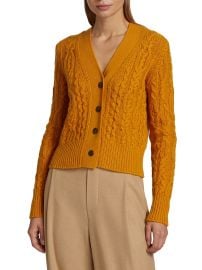 Shop Vince Triple-Braided Cable-Knit Sweater at Saks Fifth Avenue