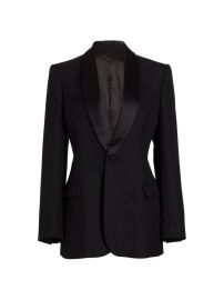 Shop WARDROBENYC Single-Breasted Tuxedo Blazer at Saks Fifth Avenue