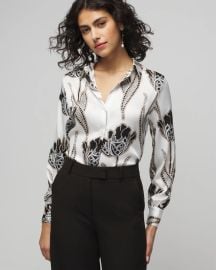 Shop Womenx27s Blouses White House Black Market at White House Black Market