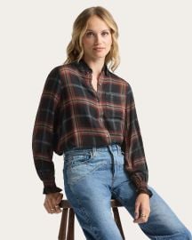 Shop Womenx27s Plaid Zoe Blouse in Tops at Pendleton