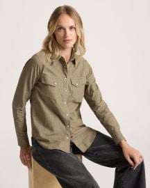 Shop Womenx27s Printed Corduroy Gambler Shirt Pendleton at Pendleton