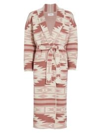 Shop Xirena Aleck Belted Ikat Cardigan at Saks Fifth Avenue