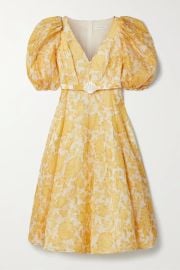 Shop ZIMMERMANN Postcard floral-print midi dress with Express Delivery - at Net a Porter