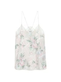 Shop Zadig Voltaire Cristy Floral Chain Camisole at Saks Fifth Avenue