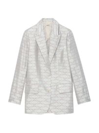 Shop Zadig Voltaire Jacquard Wing Blazer at Saks Fifth Avenue