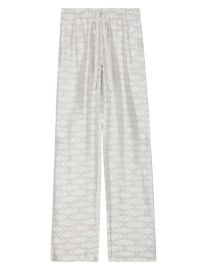 Shop Zadig Voltaire Pomy Jacquard Wing Straight-Leg Pants at Saks Fifth Avenue