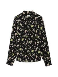 Shop Zadig Voltaire Twina Soft Crinkle Roses Blouse at Saks Fifth Avenue