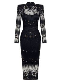 Shop Zhivago LArtiste Embellished Midi-Dress at Saks Fifth Avenue