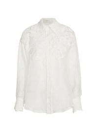 Shop Zimmermann Tama Beaded Appliqu Blouse at Saks Fifth Avenue