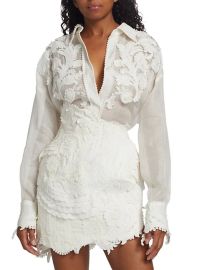 Shop Zimmermann Tama Beaded Appliqu Blouse at Saks Fifth Avenue