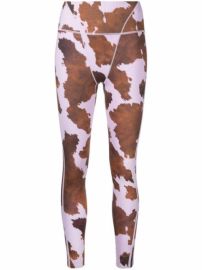 Shop adidas x Ivy Park cow-print leggings with Express Delivery - at Farfetch