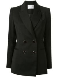 Shop black Rebecca Vallance Rossini double breasted blazer with Express Delivery - at Farfetch