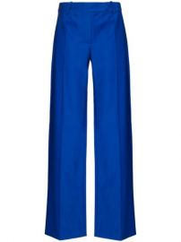 Shop blue Aleksandre Akhalkatsishvili low waist trousers with Express Delivery - at Farfetch