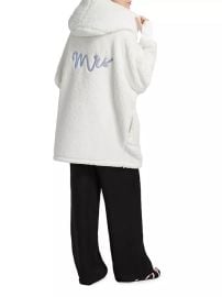 Shop by JILL MARTIN The Best Lounger In The World Embellished MRS Sherpa Hooded Jacket at Saks Fifth Avenue