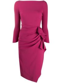 Shop purple Le Petite Robe Di Chiara Boni Zelma side-ruched dress with Express Delivery - at Farfetch