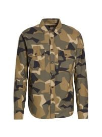 Shop rag  bone Camo Print Long-Sleeve Shirt at Saks Fifth Avenue