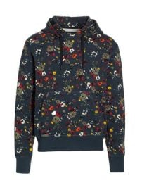 Shop rag  bone City Floral Print Hoodie Sweatshirt at Saks Fifth Avenue