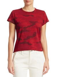 Shop rag  bone Cotton Camo Tee at Saks Fifth Avenue