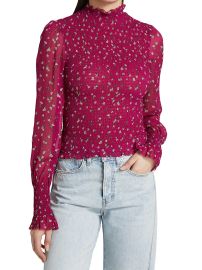 Shop rag  bone Kayden Floral Blouse at Saks Fifth Avenue