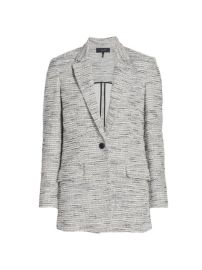 Shop rag  bone Two-Tone Tweed Blazer at Saks Fifth Avenue