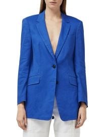 Shop rag bone Charles Linen-Blend Blazer at Saks Fifth Avenue