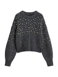 Shop rag bone Frankie Embellished Sweater at Saks Fifth Avenue