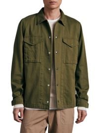 Shop rag bone ICONS Flight Shirt Jacket at Saks Fifth Avenue