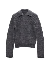 Shop rag bone Madix Ribbed Wool Alpaca Polo at Saks Fifth Avenue