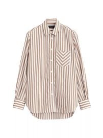 Shop rag bone Maxine Cotton Shirt at Saks Fifth Avenue