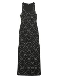 Shop rag bone Priscilla Studded Maxi Dress at Saks Fifth Avenue