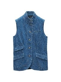 Shop rag bone Slade Tweed Vest at Saks Fifth Avenue