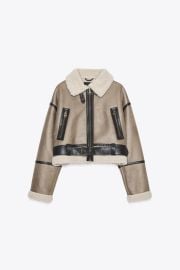 Short Double Faced Jacket at Zara