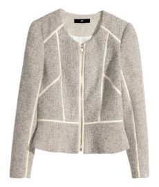 Short Jacket in Natural White at H&M