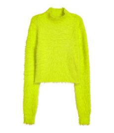 Short Mock Turtleneck Sweater  at H&M