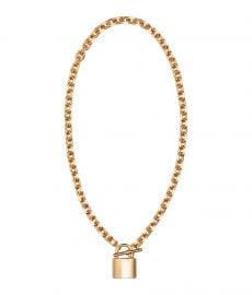 Short Necklace in gold at H&M