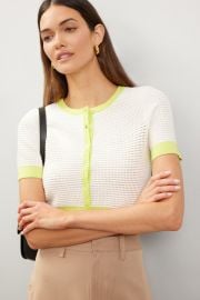 Short Sleeve Cardigan by TOCCIN X RTR Rent the Runway at Rent the Runway