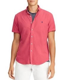 Short-Sleeve Classic Fit Button-Down Shirt at Bloomingdales