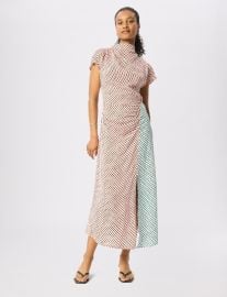 Short Sleeve Cowl Neck Dress at Nordstrom