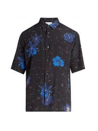 Short-Sleeve Floral-Print Shirt at Saks Fifth Avenue