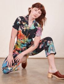 Short Sleeve Jumpsuit - Rainbow Magic Waters BIG BUD PRESS at Big Bud Press