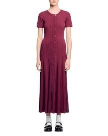Short Sleeve Knit Maxi Dress at Bloomingdales