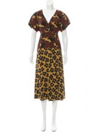 Short Sleeve Midi Dress by Dries Van Noten at The Real Real