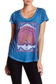 Short Sleeve Peacock Tee by Lucky Brand at Nordstrom Rack