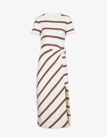 Short Sleeve Striped Cody Dress Tanya Taylor at Tanya Taylor