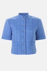 Short Sleeve Tweed Blazer by Derek Lam 10 Crosby x RTR Rent the Runway at Rent the Runway
