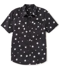 Short-Sleeve Western Star Print Shirt by Guess at Dillards