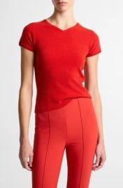 Short Sleeve Wool Blend Sweater at Nordstrom